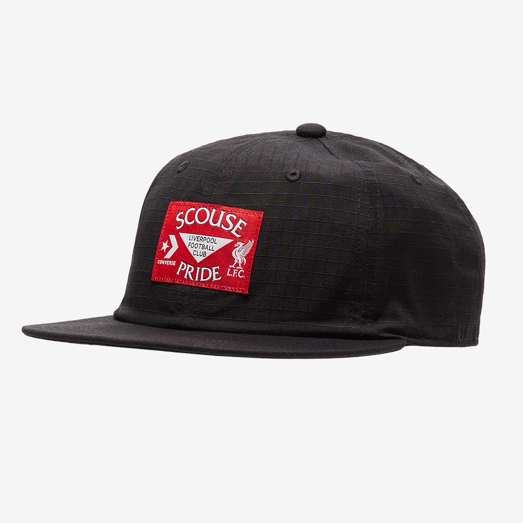リヴァプール×コンバース キャップ 帽子CONVERSE X Liverpool Converse x LFC 6 Panel Cap - Converse Black - Headwear - Accessories