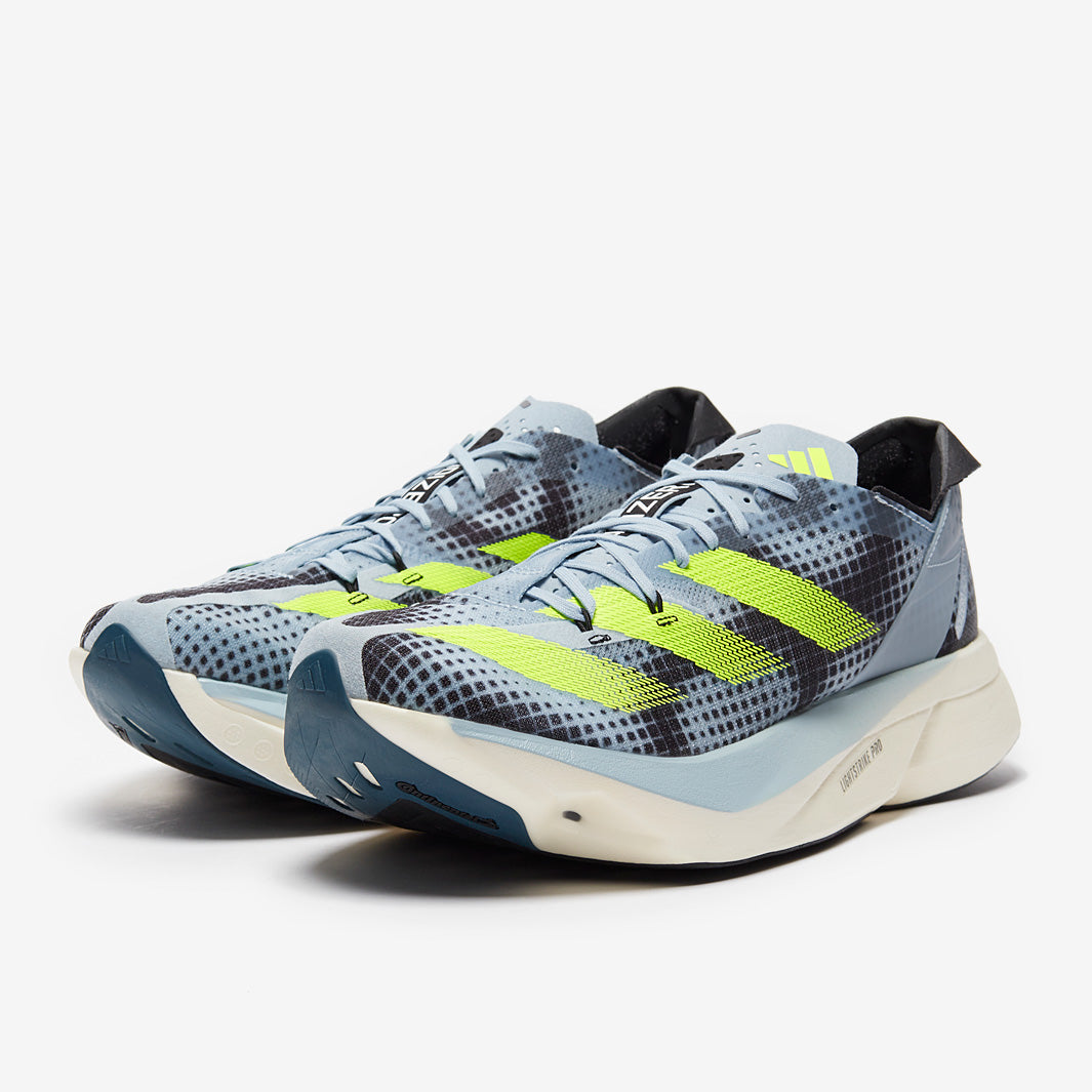 adidas adizero adios Pro 3 - Wonder Blue/Core Black/Lucid Lemon