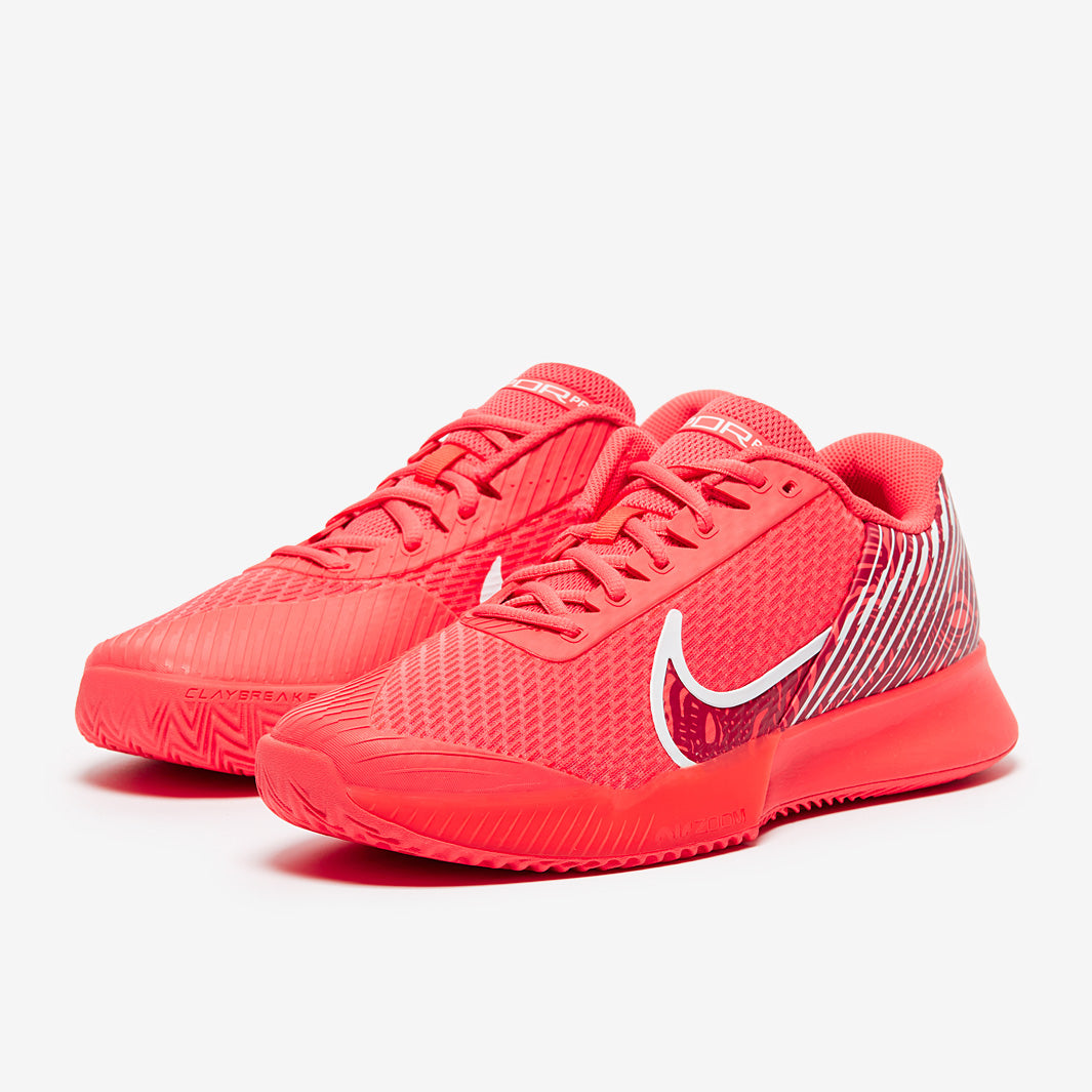 Nike Court Air Zoom Vapor Pro 2 Clay - Ember Glow/Noble Red-White