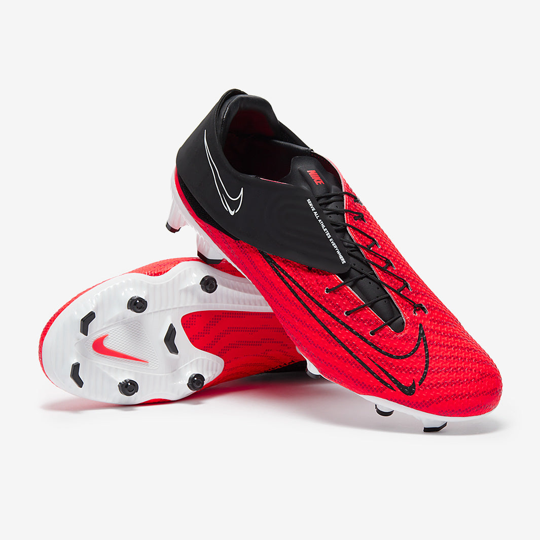Nike Phantom GT2 Academy FlyEase MG - Bright Crimson/Black/White