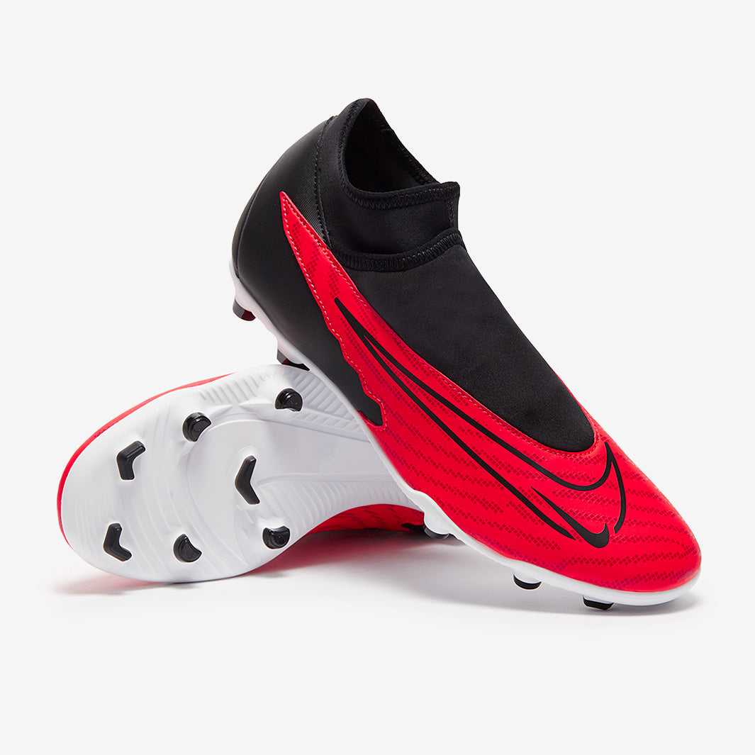 Nike Phantom FG サッカーシューズ レッド/ブラック Nike Phantom GX Club DF FG/MG - Bright Crimson/Black/White - Mens
