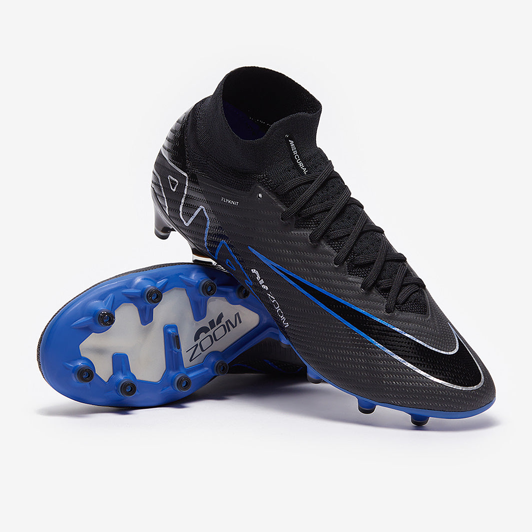 シューズ NIKE ZOOM SUPERFLY 9 ELITE AG-PRO 27.5 Nike Air Zoom Mercurial Superfly IX Elite AG Pro - Black/Chrome
