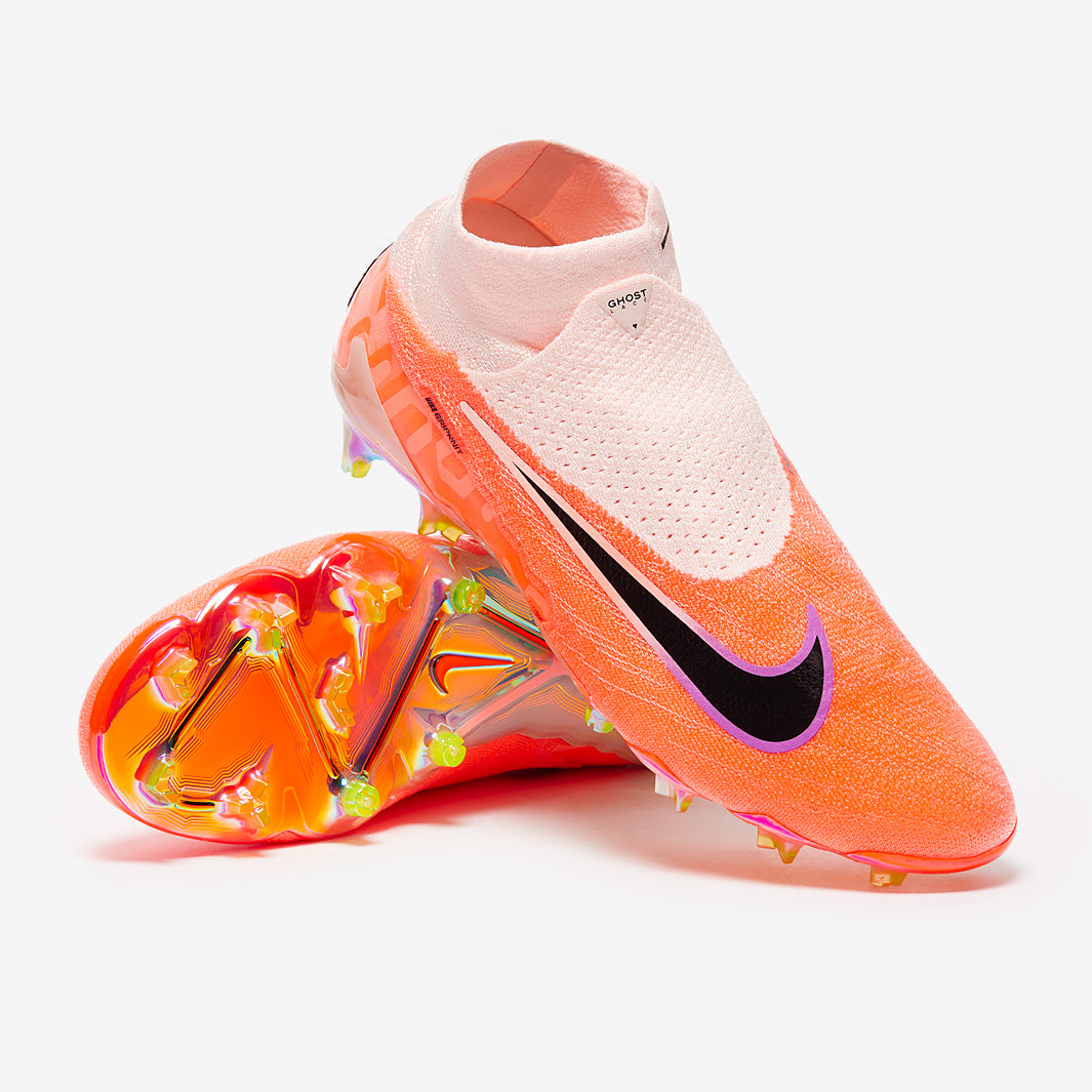 シューズ Nike Phantom GX ELITE DF FG SE Nike Phantom GX Elite DF NU FG - Guava Ice/Black/Total Orange