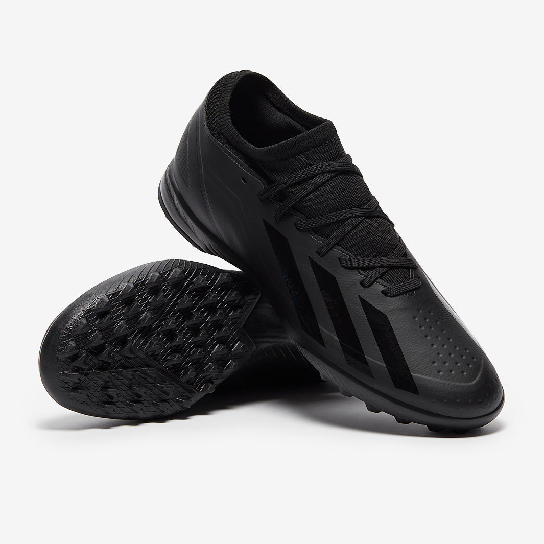 adidas X Crazyfast.3 TF - Core Black/Core Black/Core Black - Mens