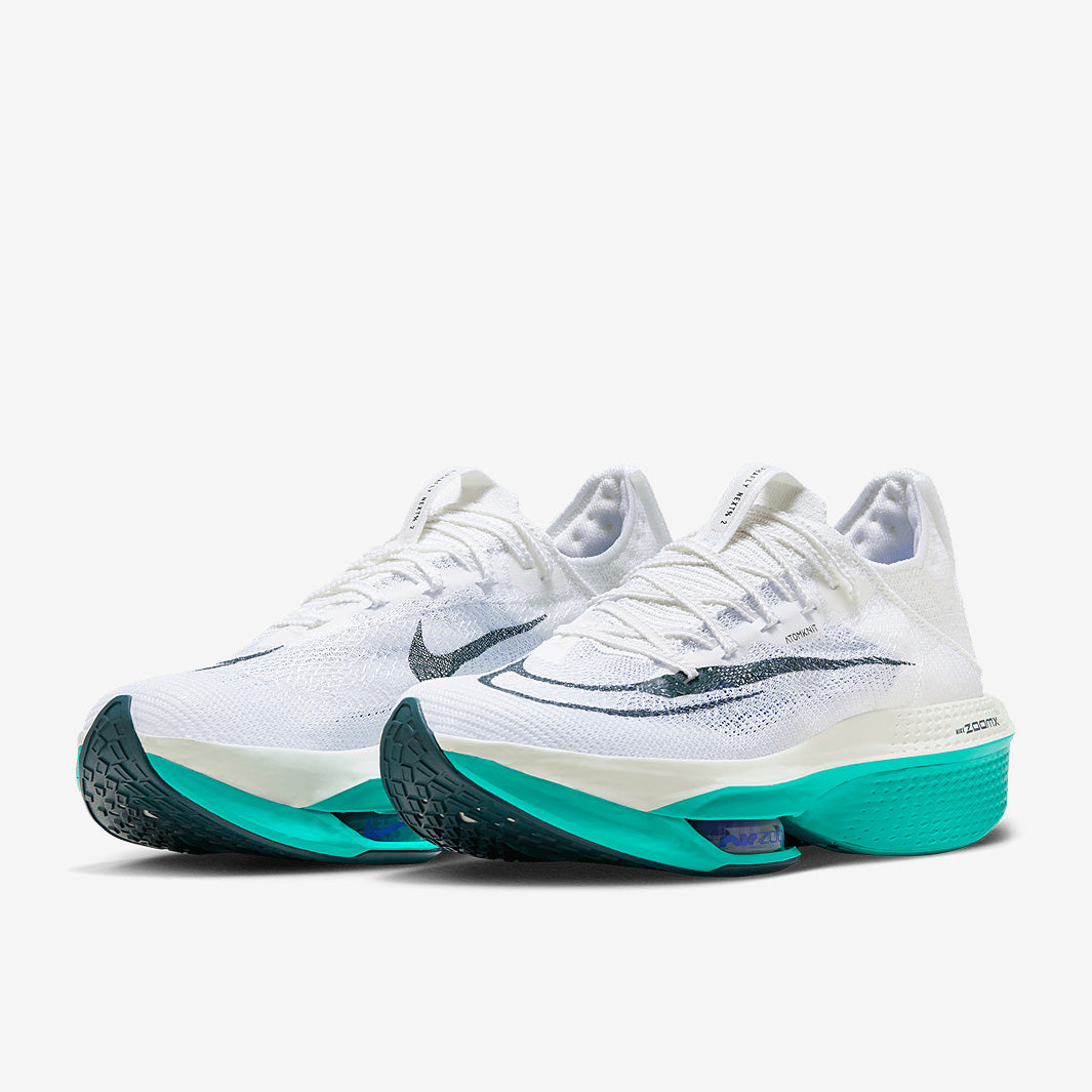 Nike Air Zoom Alphafly Next Percent 2 - White/Deep Jungle-Clear