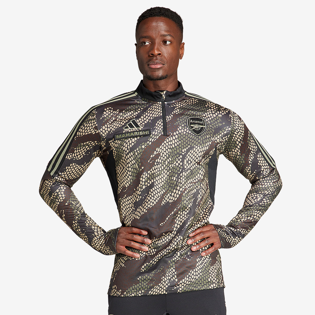 アーセナルFC×MAHARISHI アーセナルと人気ブランド『MAHARISHI』の限定コラボウェアが登場 トレーニング　セットアップ　インポートM ウェア
