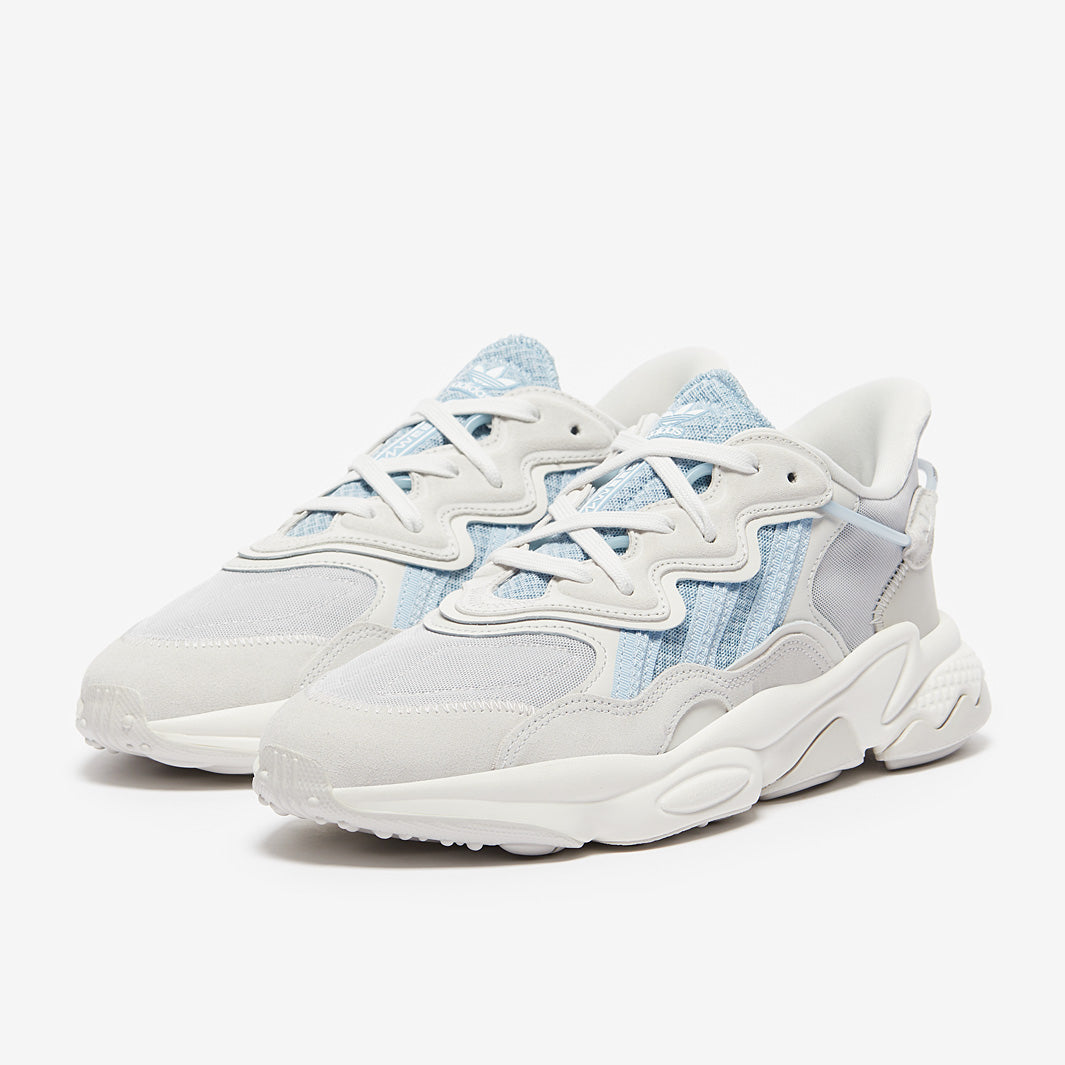 adidas Originals Ozweego - Grey/Wonder Blue/Crayon White - Trainers - Mens  Shoes