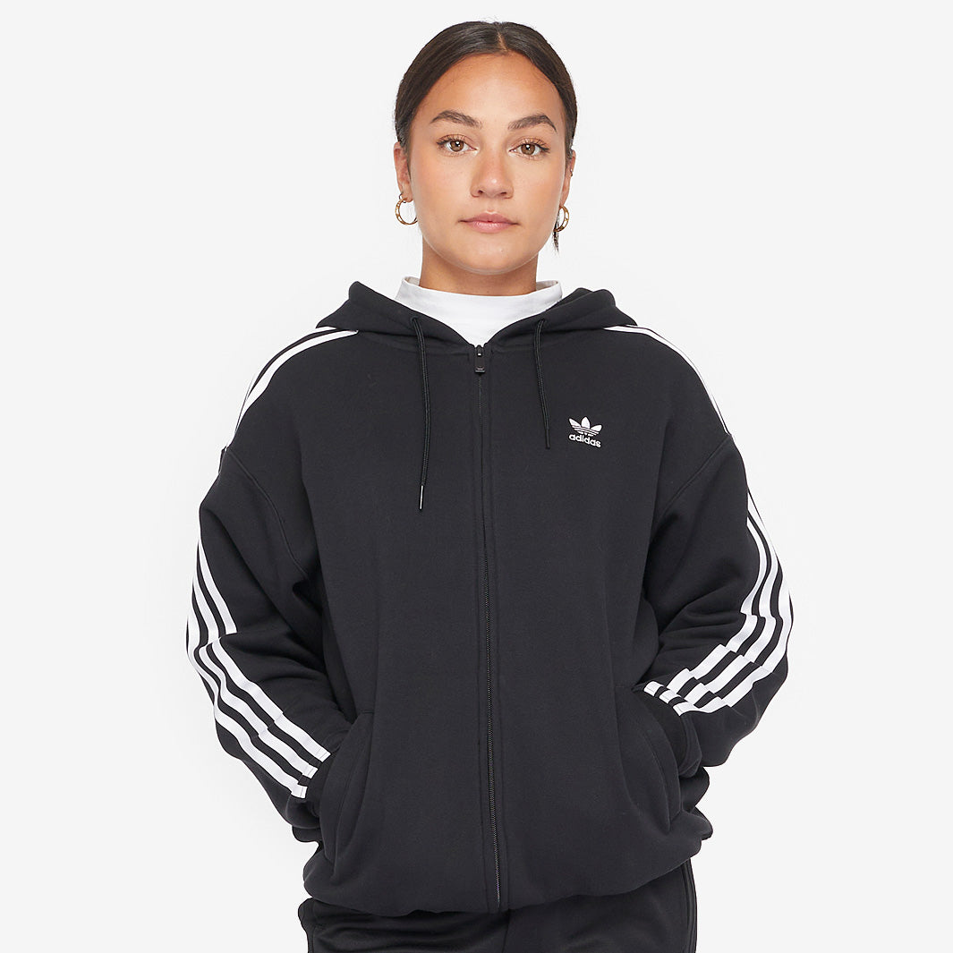adidas gazelle silver green womens adidas Women's Large Logo Cropped Hoodie