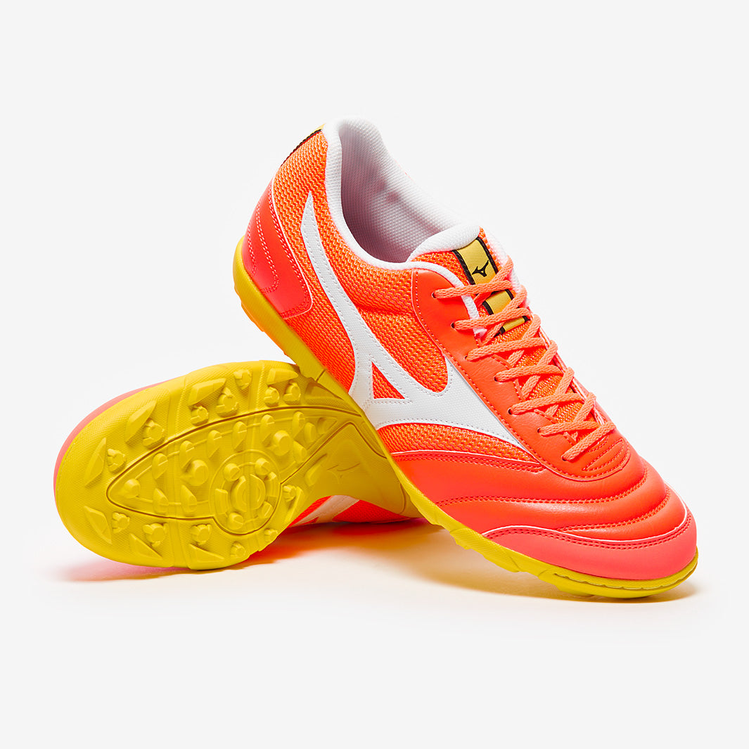 Mizuno Morelia Sala Club TF - Neon Flame/White - Mens Boots