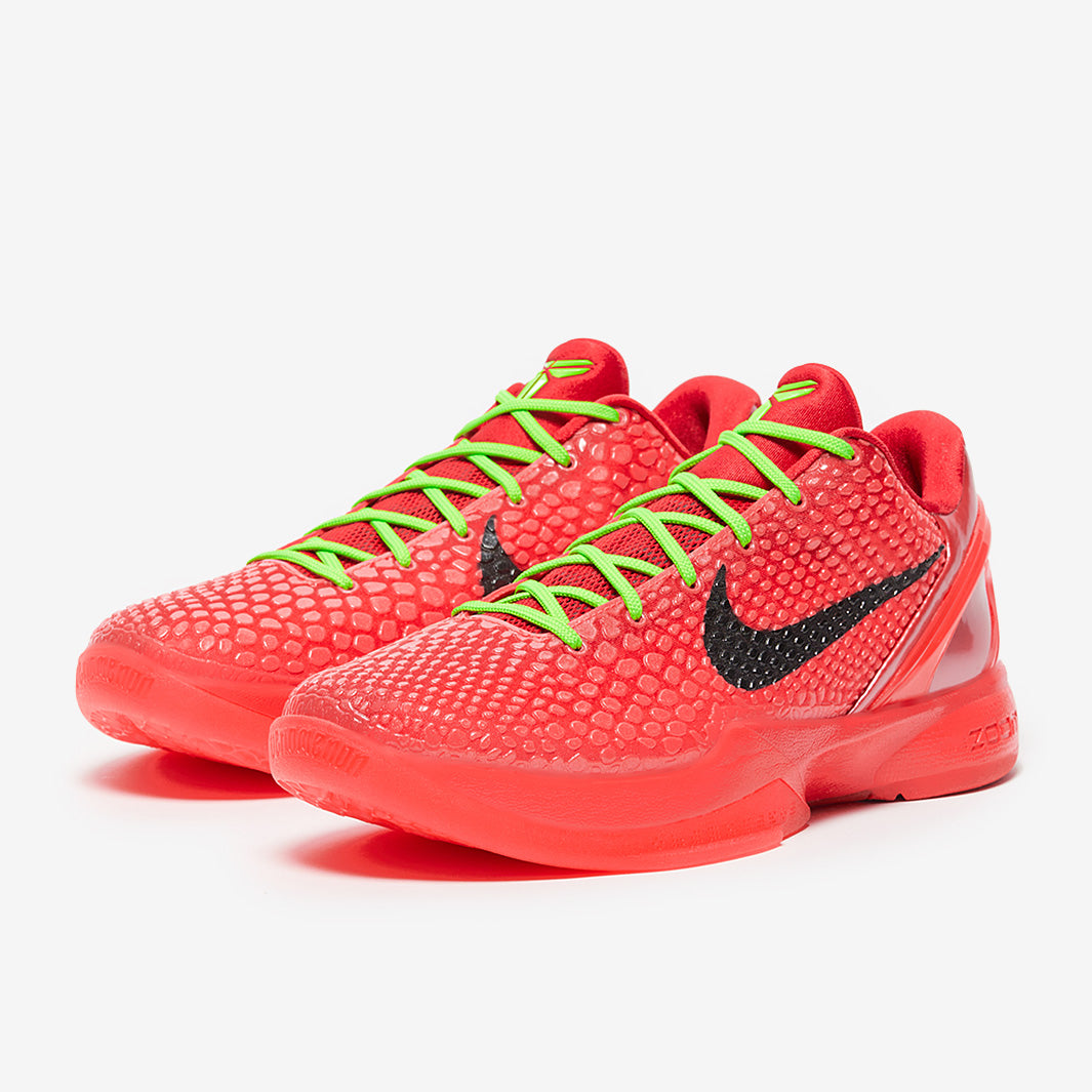 Nike KOBE6. プロトロ Nike Kobe 6 ProTro - Bright Crimson/Black/Electric Green - Mens Shoes