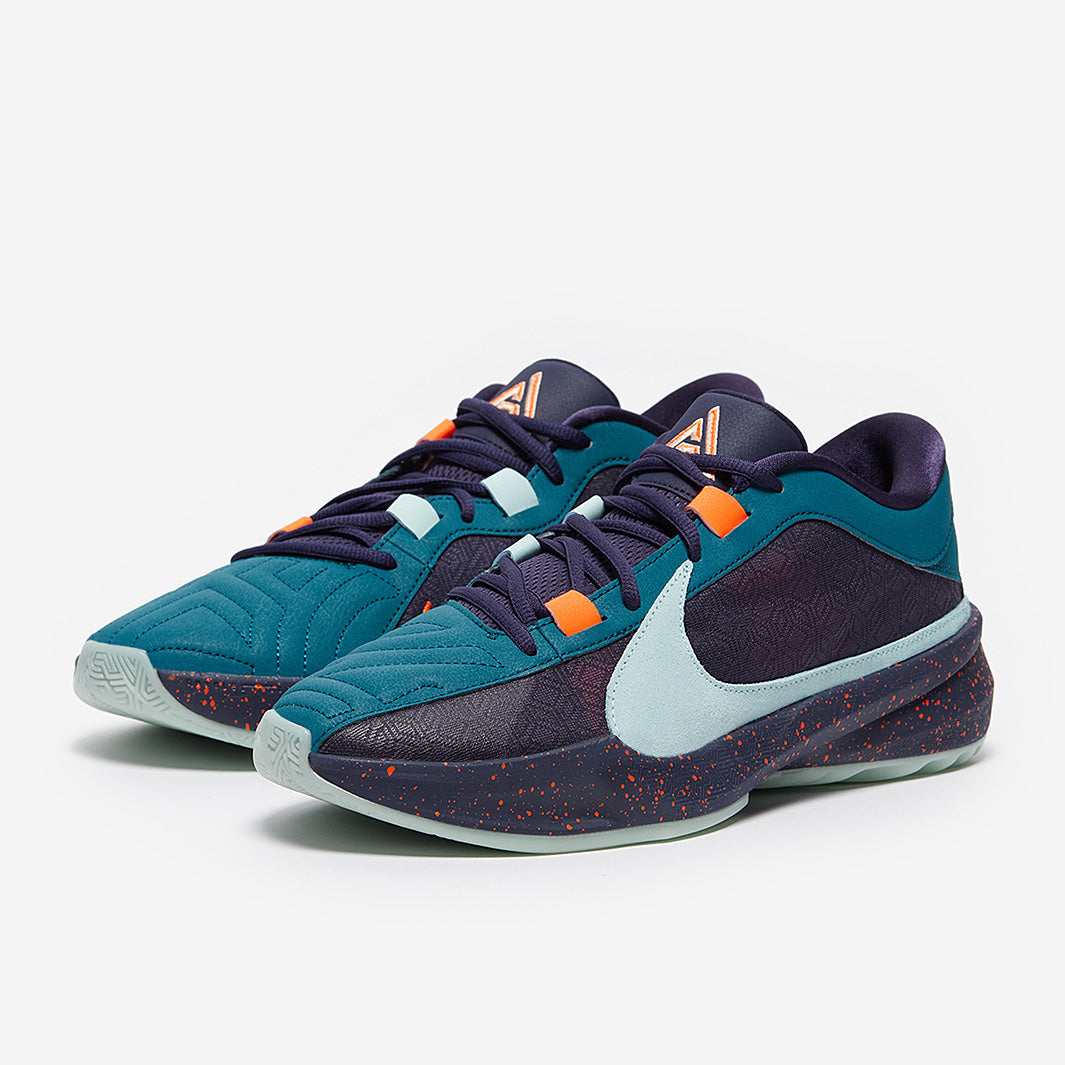 Nike Zoom Freak 5 - Geode Teal/Jade Ice/Purple Ink - Mens Shoes