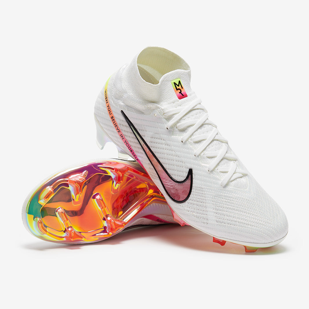Nike Air Zoom Mercurial Superfly IX Pro x Rashford FG - White