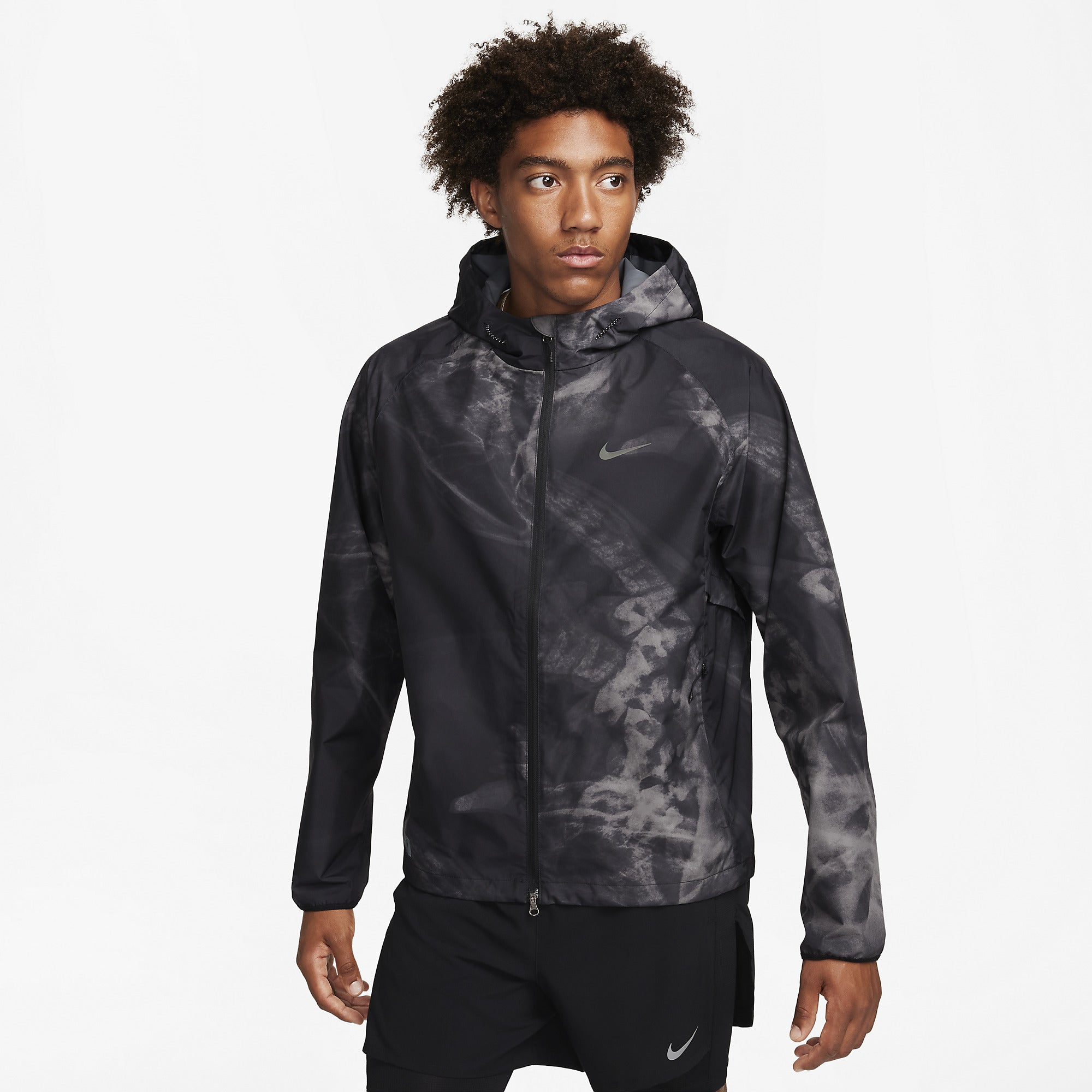 Nike Storm-FIT Run Division Jacket - Black/Blkref - Mens Clothing