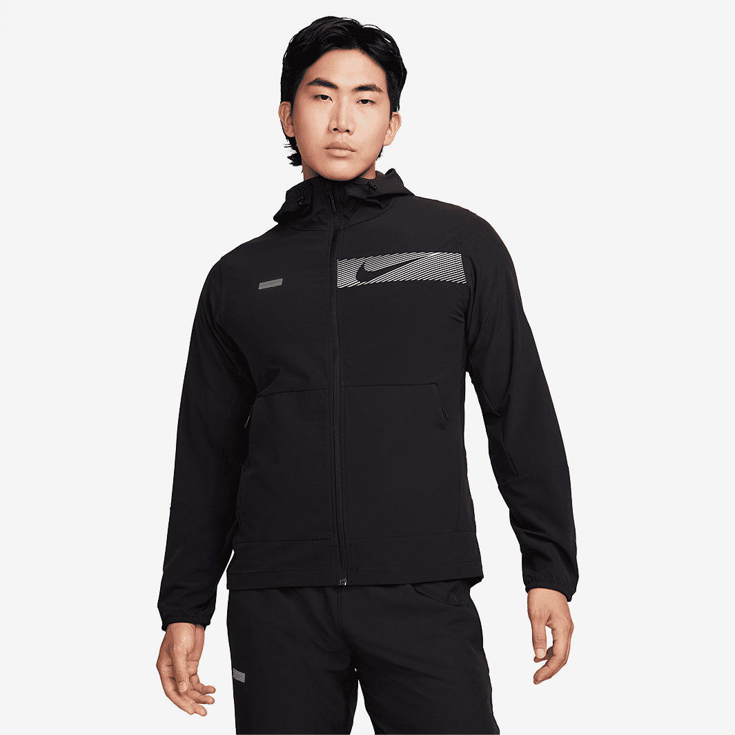 Nike Unlimited Flash Repel Hooded Versatile Jacket - Black