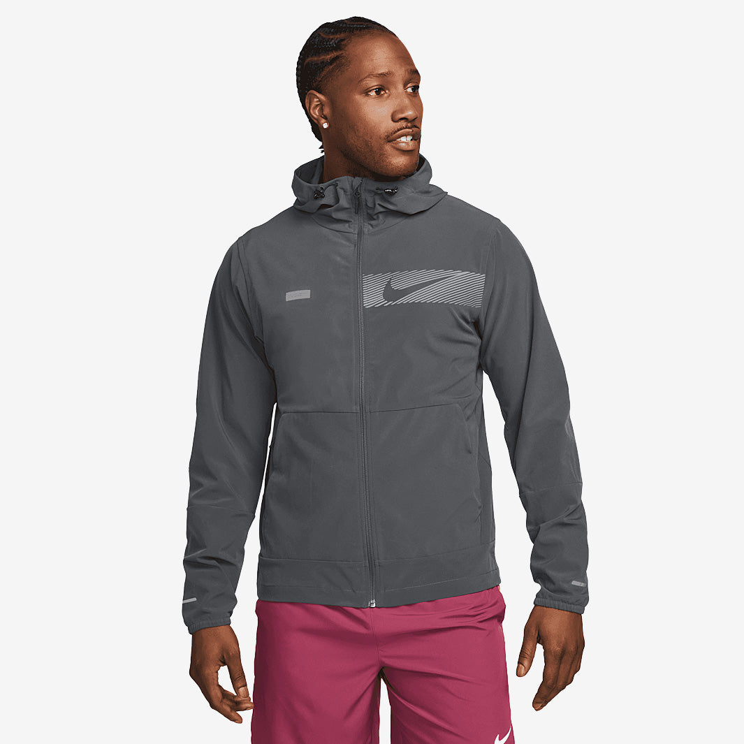 Nike Unlimited Flash Repel Hooded Versatile Jacket - Iron Grey