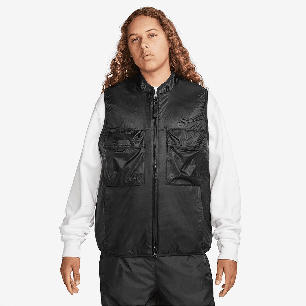 Nike Sportswear Tech Fleece Utility Vest - Black - Tops - Mens