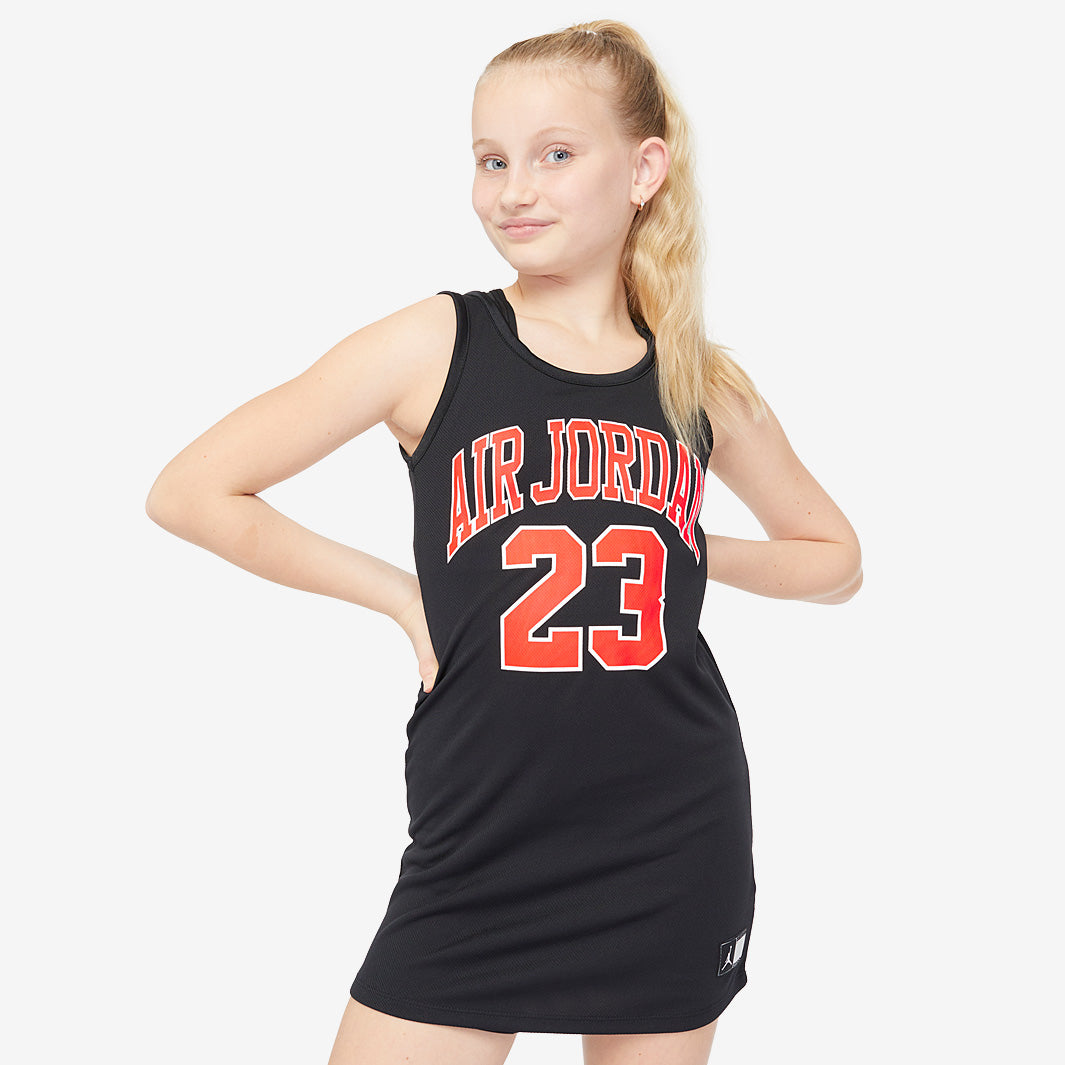 Jordan Older Kids Jersey Dress (8-15Y) - Black - Dresses