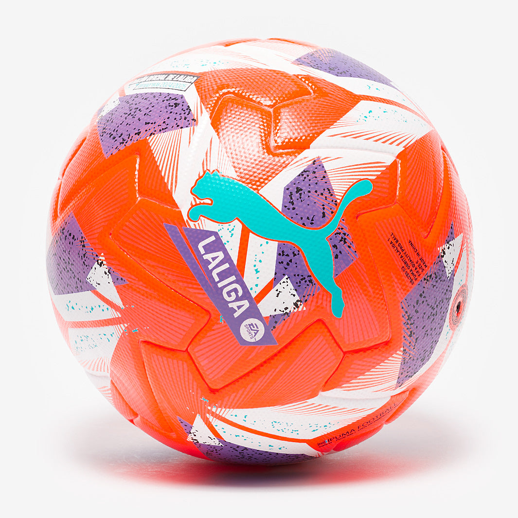 Puma Orbita LaLiga 1 (FIFA Quality Pro) - Fluo Orange/Multicolor