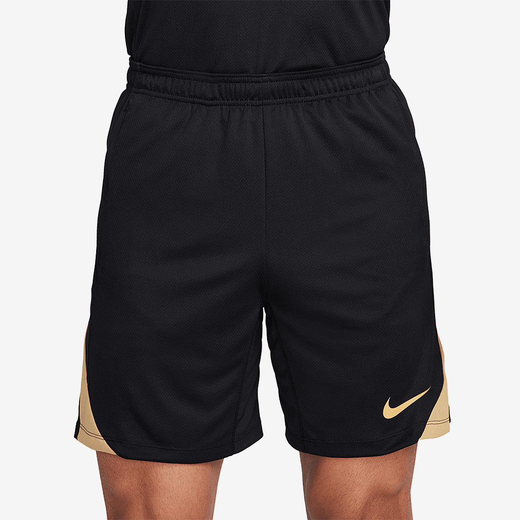 Nike Dri-Fit Strike KPZ Shorts - Black/Black/Jersey Gold/Metallic