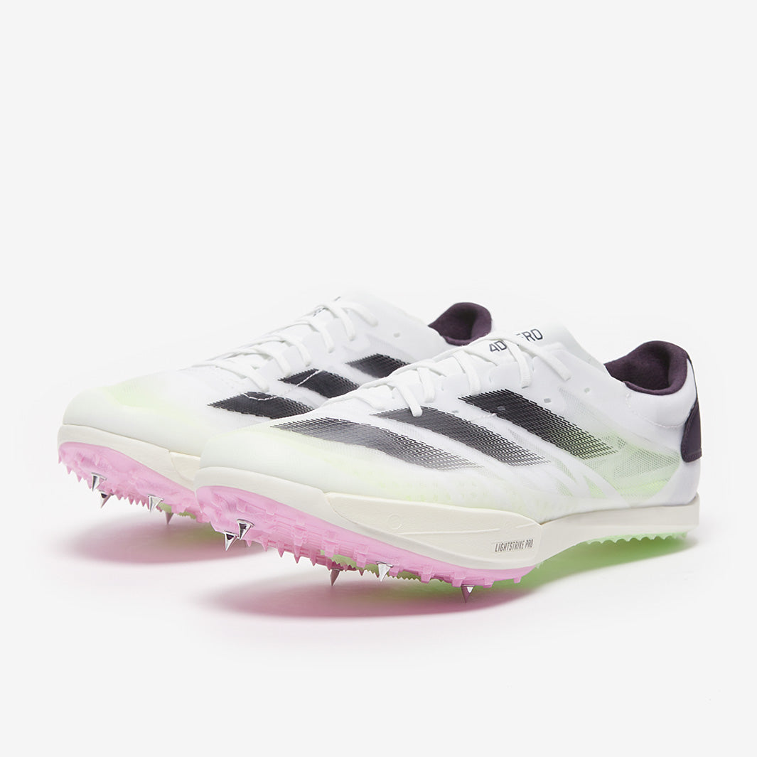 Adidas Adizero Ambition Low White Green Spark Track Shoe Adidas Adizero Ambition Low White Green Spark IE5486 Men main image 3