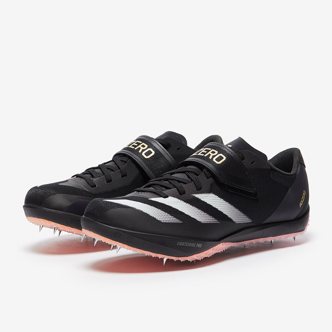 adidas adizero High Jump - Core Black/Zero Met./Spark - Mens Shoes