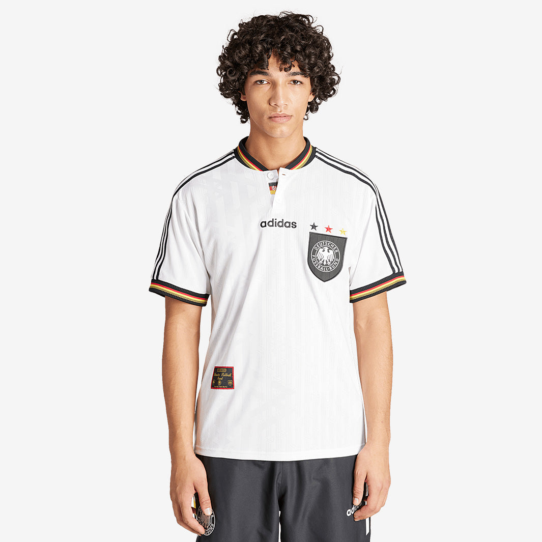 adidas originals Germany 1996 Home Shirt - White - Mens Clothing