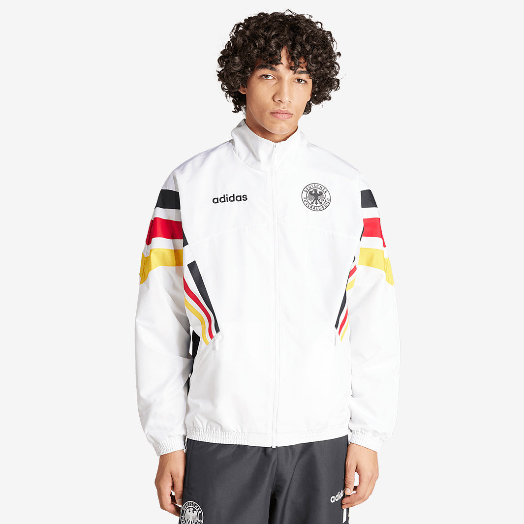 adidas originals Germany 1996 Woven Training Top - White/Black
