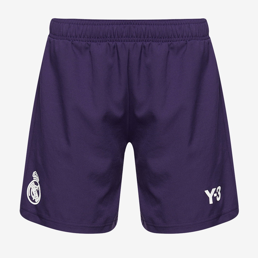 adidas Real Madrid x Y3 Womens 4th Shorts - Dark Purple - Womens