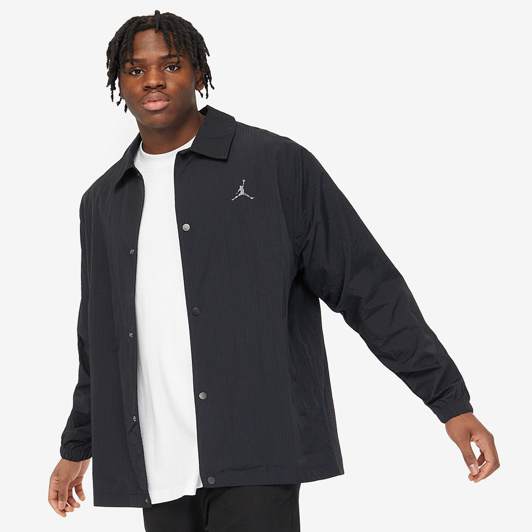 Jordan Essentials Coaches Jacket - Black/Anthracite - Tops - Mens