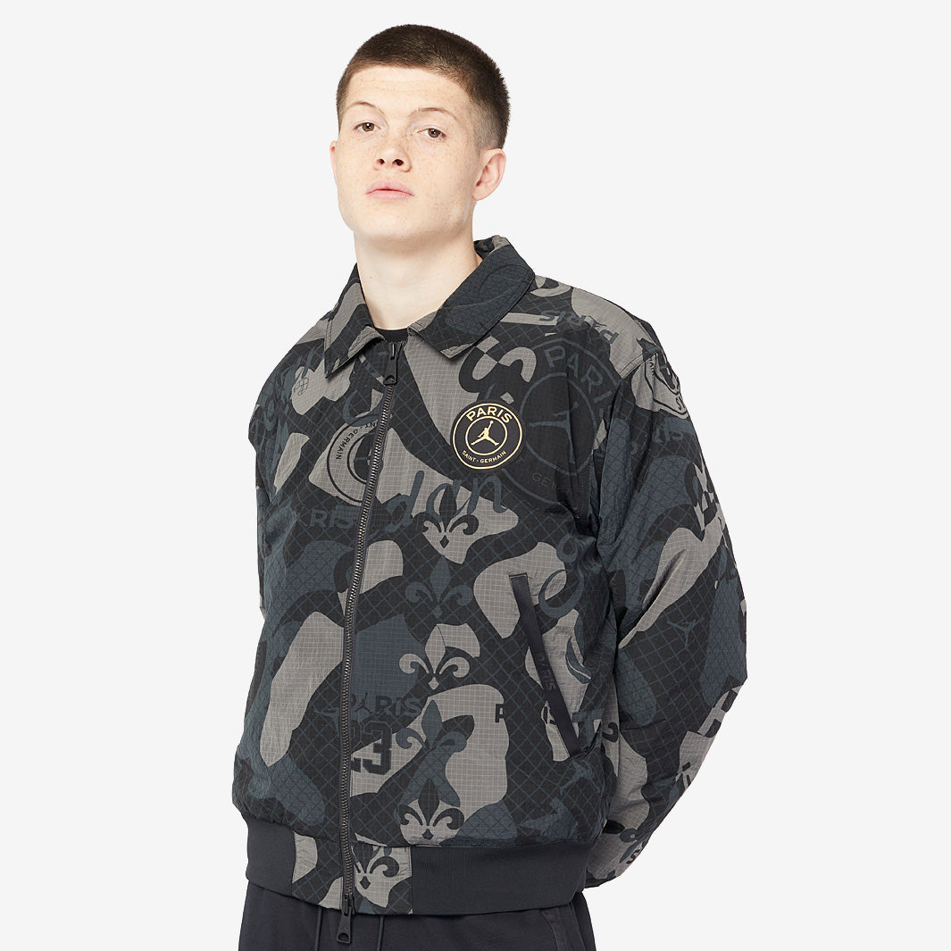 Jordan x PSG Jacket - Black - Tops - Mens Clothing