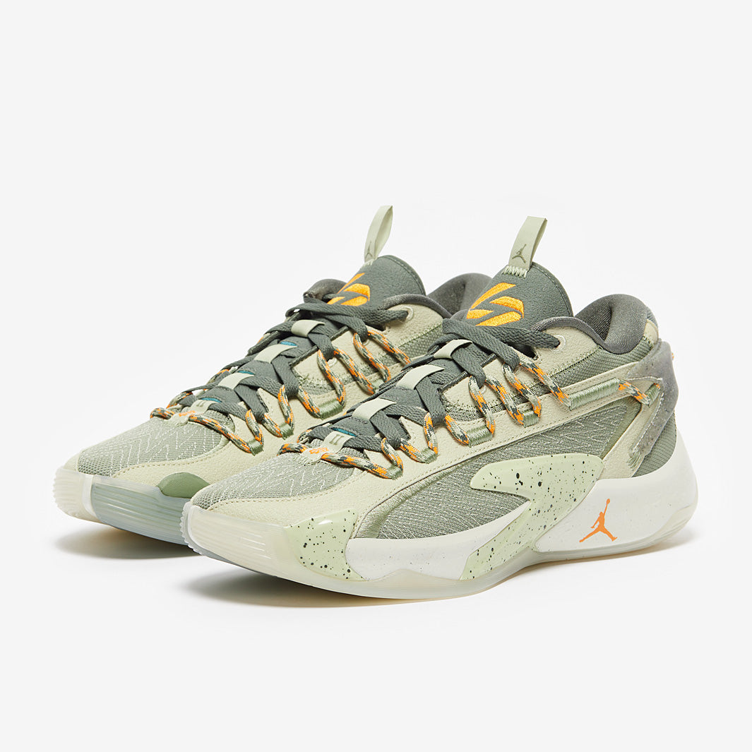 Jordan Luka 2 - Olive Aura/Vivid Orange/Oil Green - Trainers