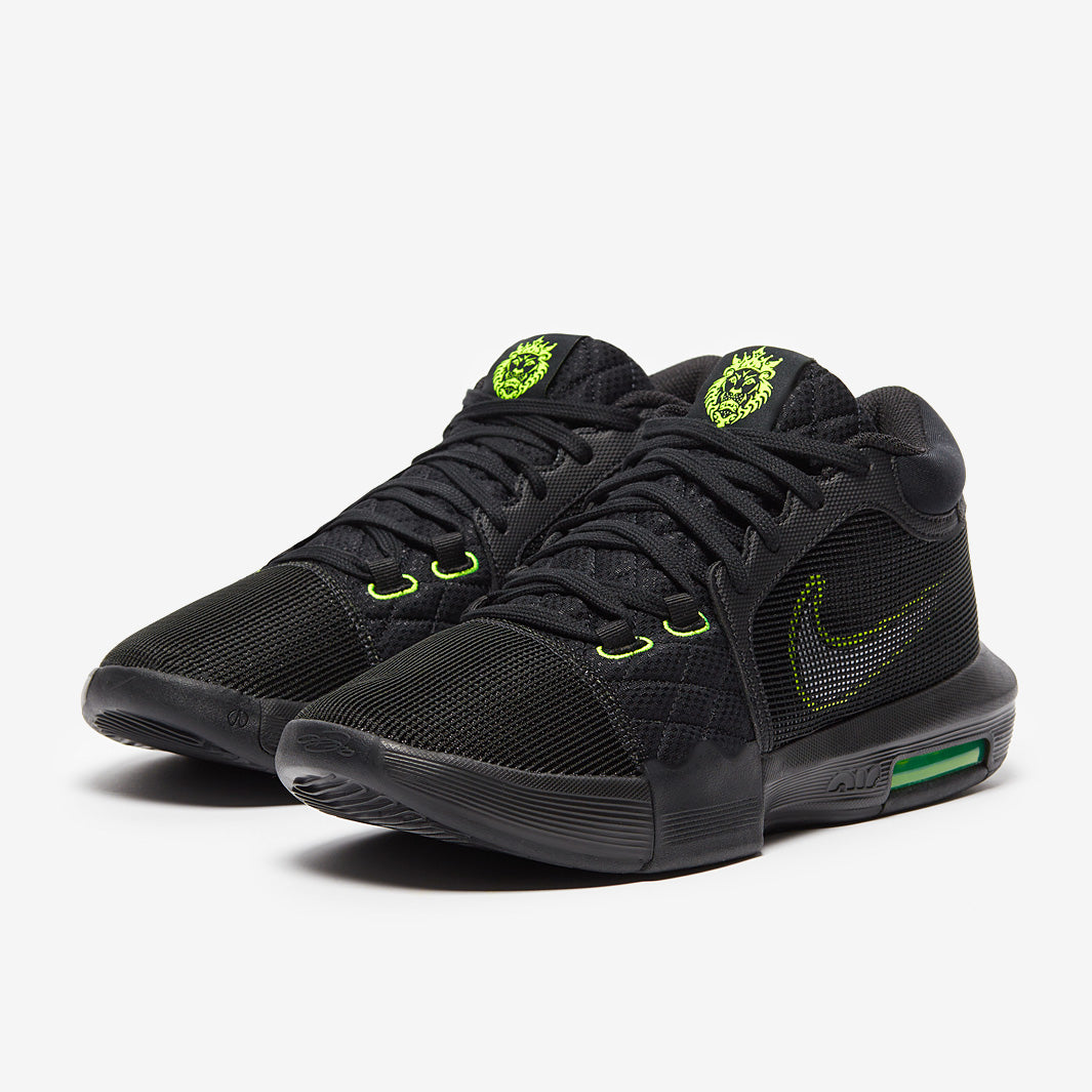 シューズ(男性用) NIKE LEBRON WITNESS 8 Black EUR42 26.5 Nike LeBron Witness 8 - Black/White/Volt - Trainers - Mens Shoes