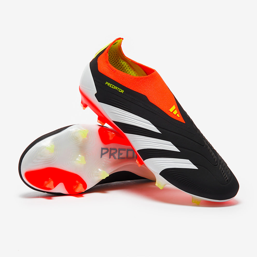 シューズ  Predator Elite Laceless 25cm adidas Predator Elite Laceless Firm Ground - Core Black/White