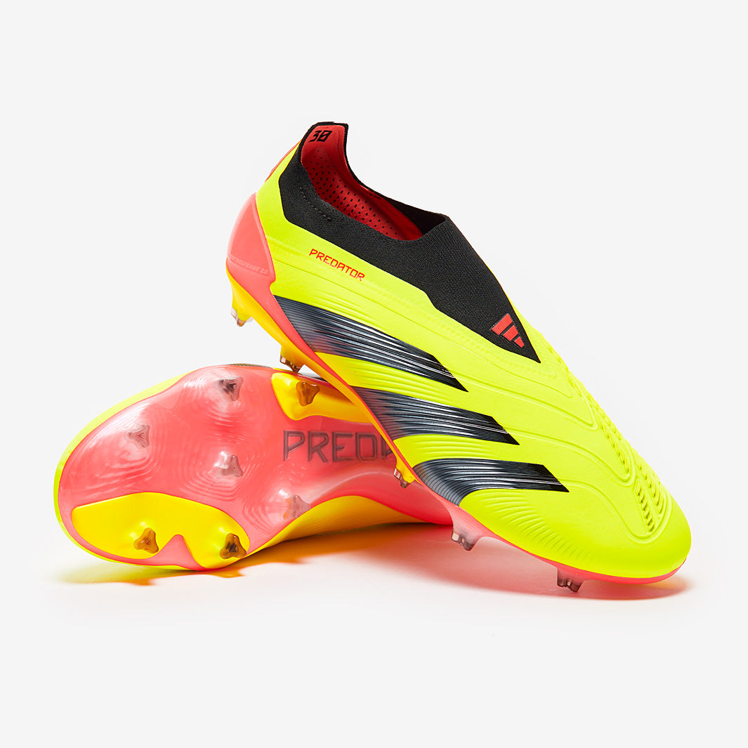 adidas Predator Elite Laceless Firm Ground - Team Solar Yellow