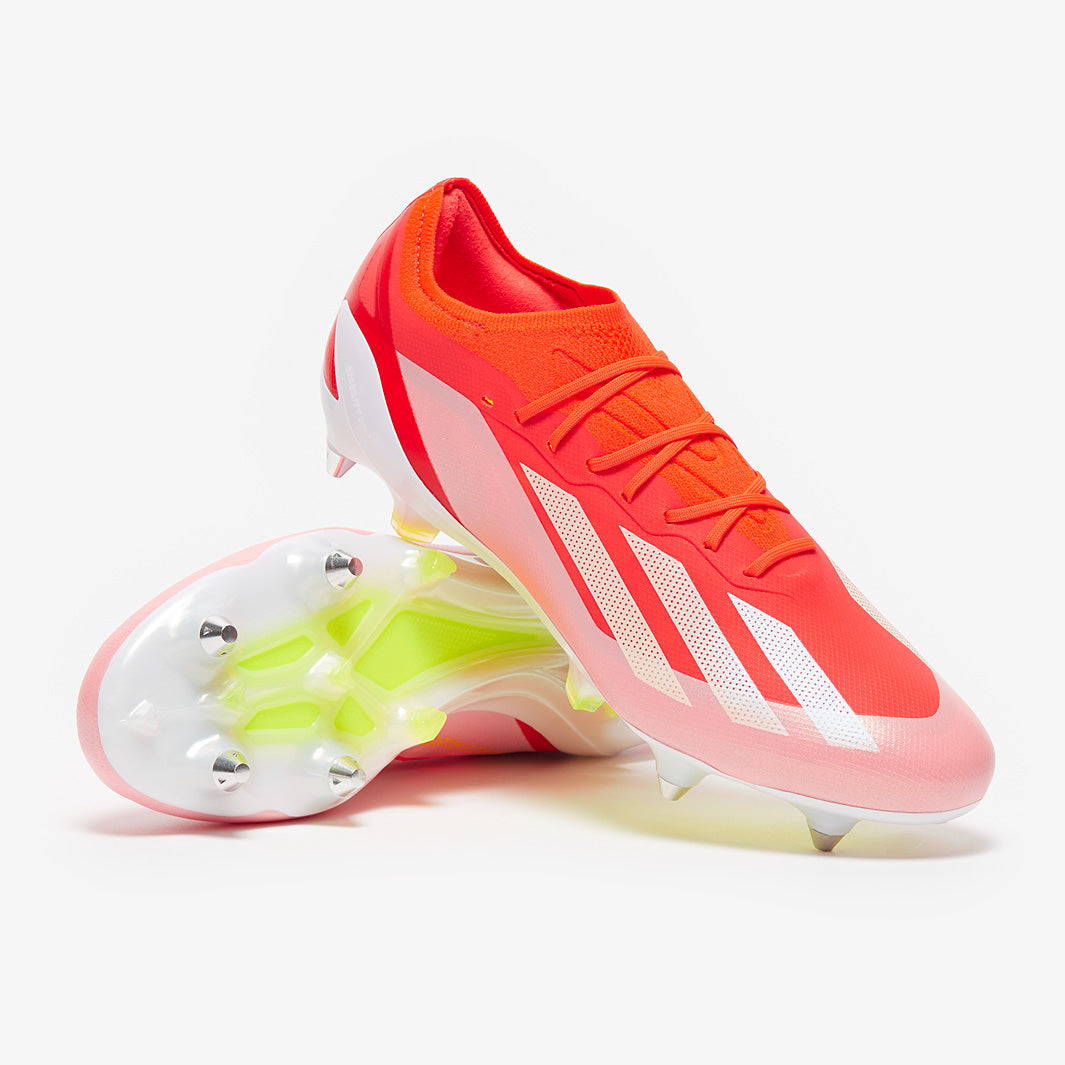 adidas X Crazyfast Elite Soft Ground - Solar Red/White/Team  display picture 1