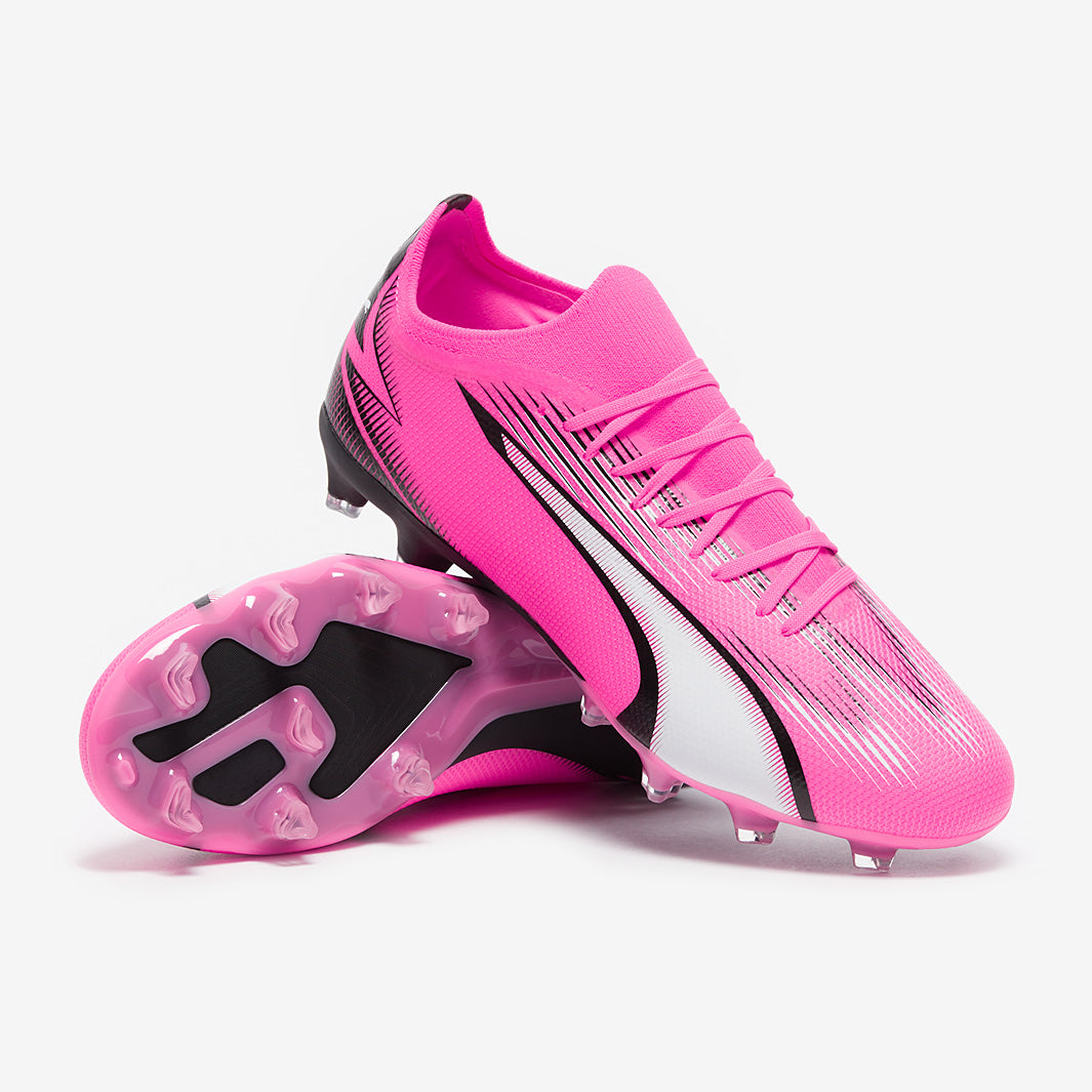Puma Ultra Match Firm Ground/Artificial Grass - Poison Pink/Puma