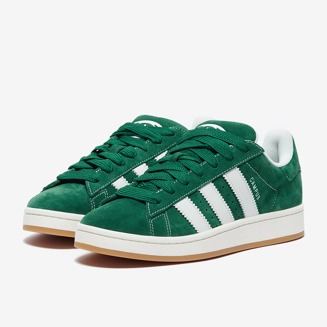 adidas Originals Campus 00s - Dark Green/Ftw White/Off White - Trainers -  Mens Shoes
