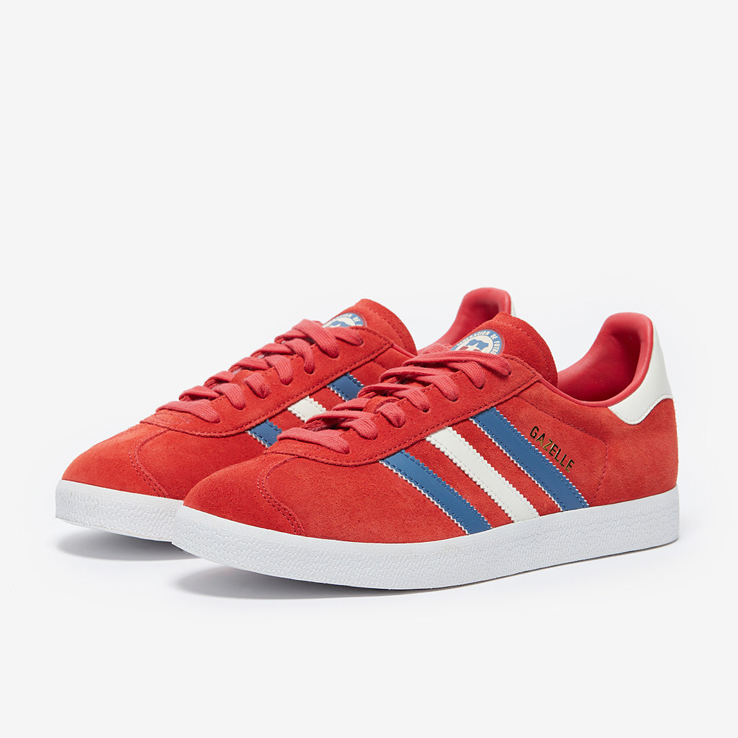 adidas Originals Gazelle Chile - Glory Red/Altered Blue/Off White -  Trainers