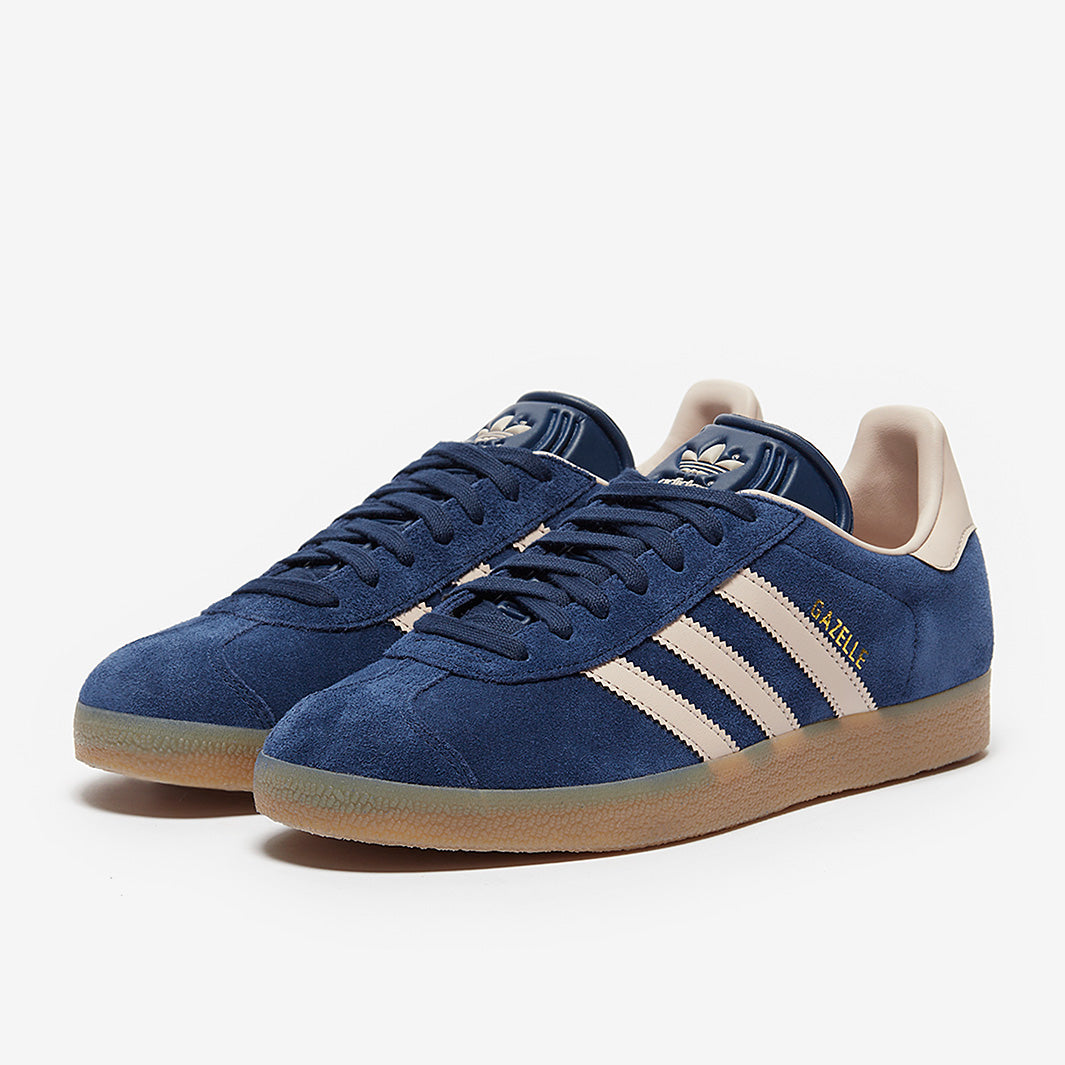 adidas Originals Gazelle - Night Indigo/Wonder Taupe/Gum 3 - Trainers - Mens  Shoes