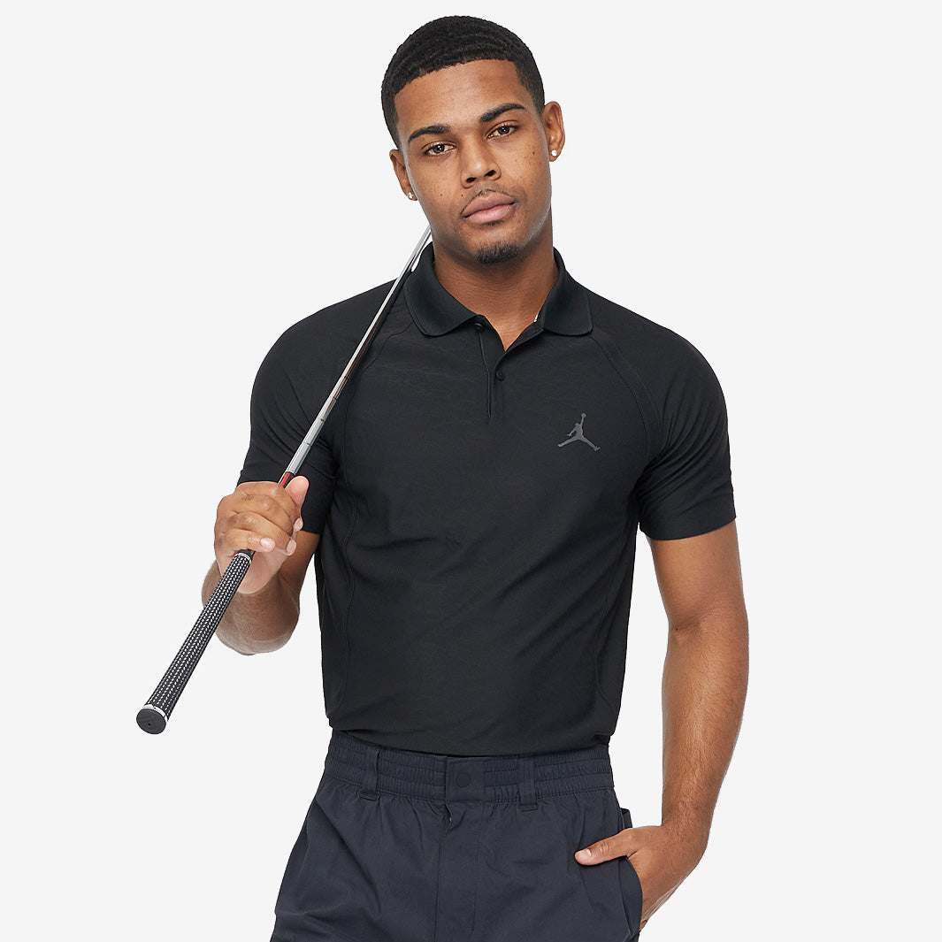 Jordan Dri-FIT ADV Sport Polo - Black/Anthracite-Tops-Mens Clothing