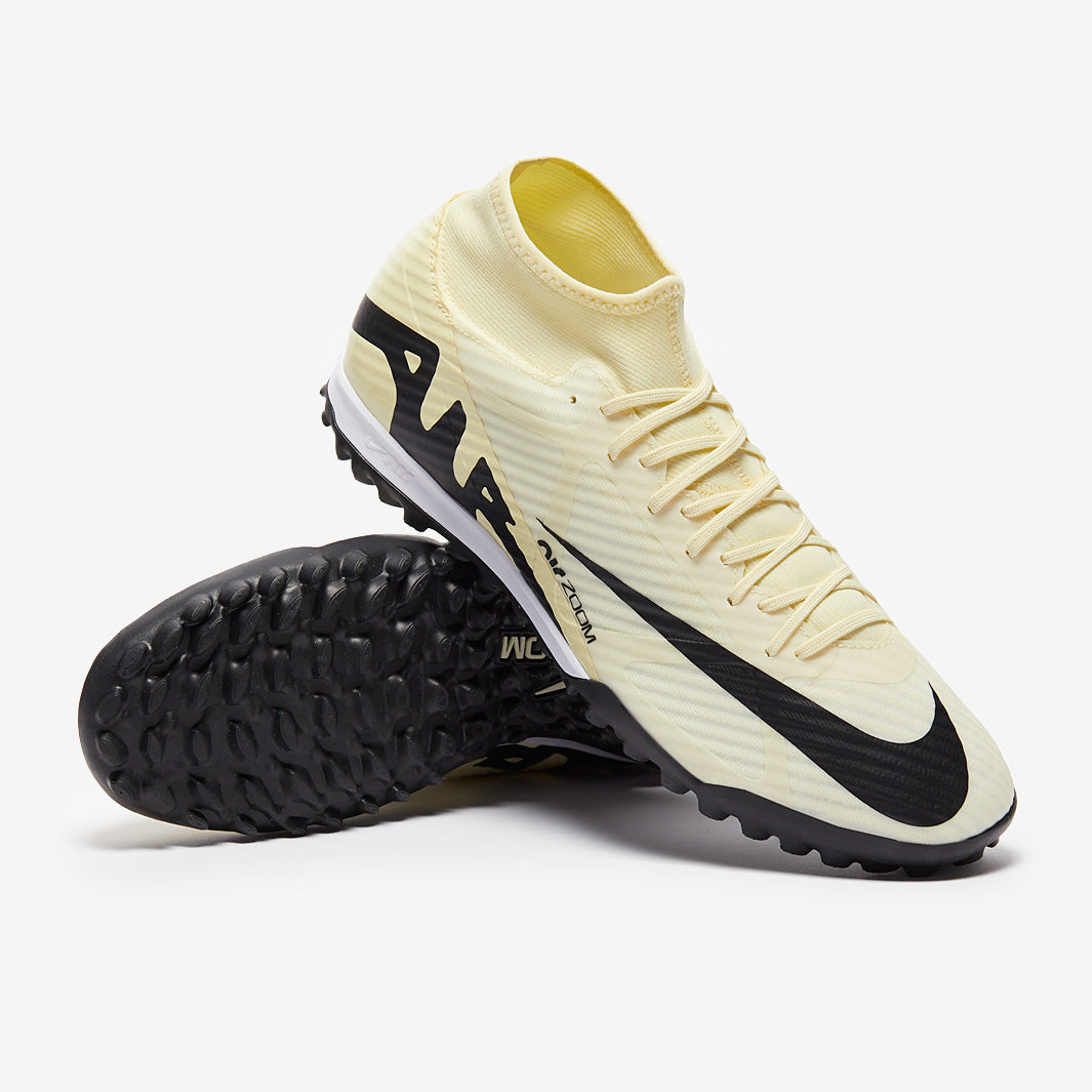 Nike Air Zoom Mercurial Superfly IX Academy Turf - Lemonade/Black