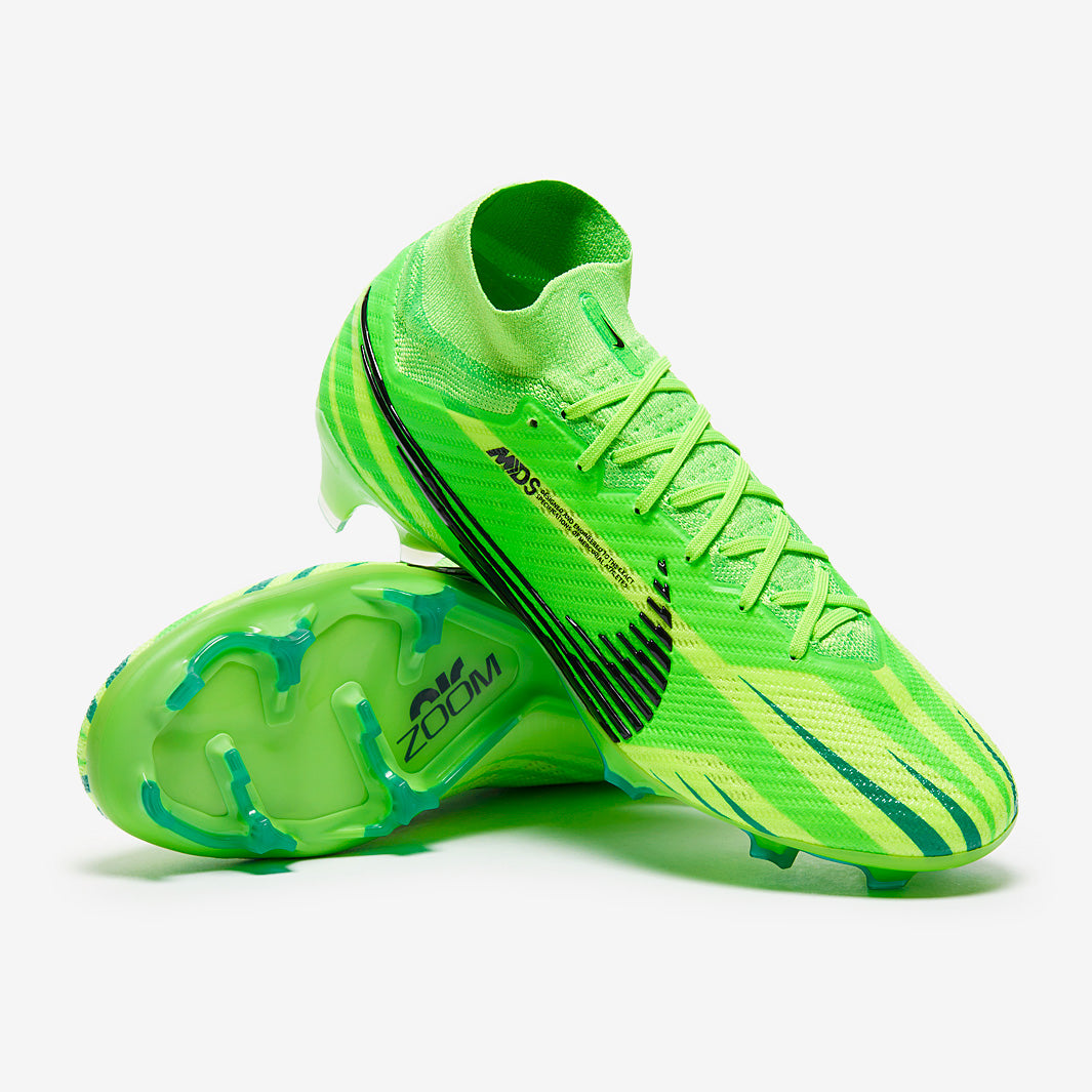 Nike Air Zoom Mercurial Superfly IX Elite MDS Firm Ground - Green