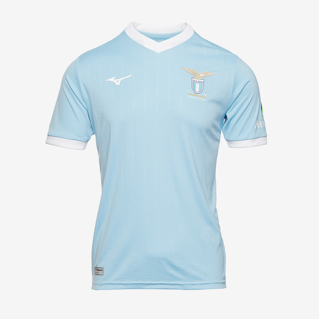 Mizuno Lazio 23/24 Special Edition SS Shirt - Airy Blue - Mens Replica