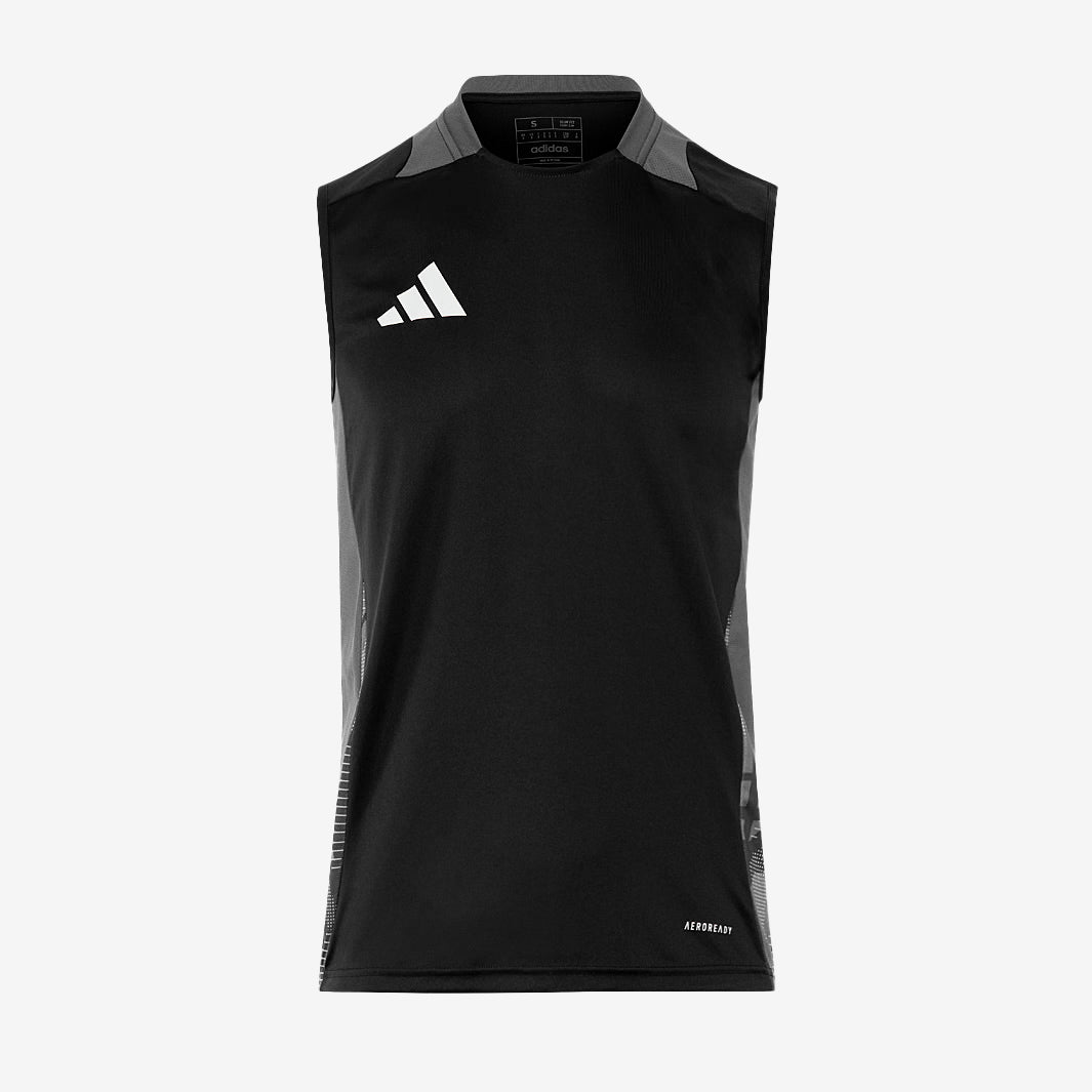 adidas Tiro 24 Competition Training Sleeveless Jersey - Black/Team