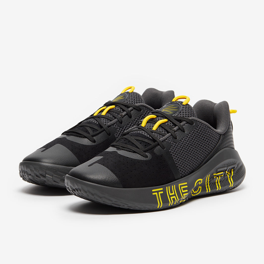Under Armour Curry 6 Flotro - Black/Jet Grey/Taxi - Trainers