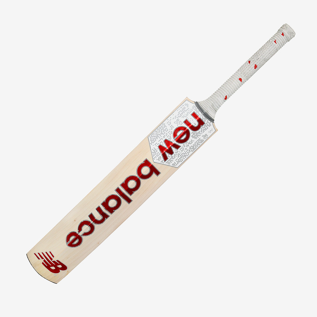 New Balance TC 1260 Cricket Bat - White/Red - Cricket Bats