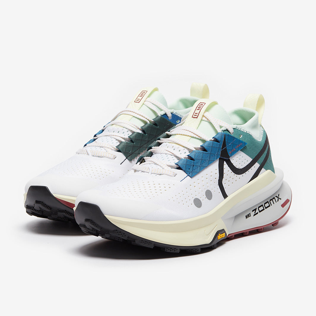 Nike Zegama Trail 2 - White/Black-Bicoastal-Court Blue - Mens Shoes