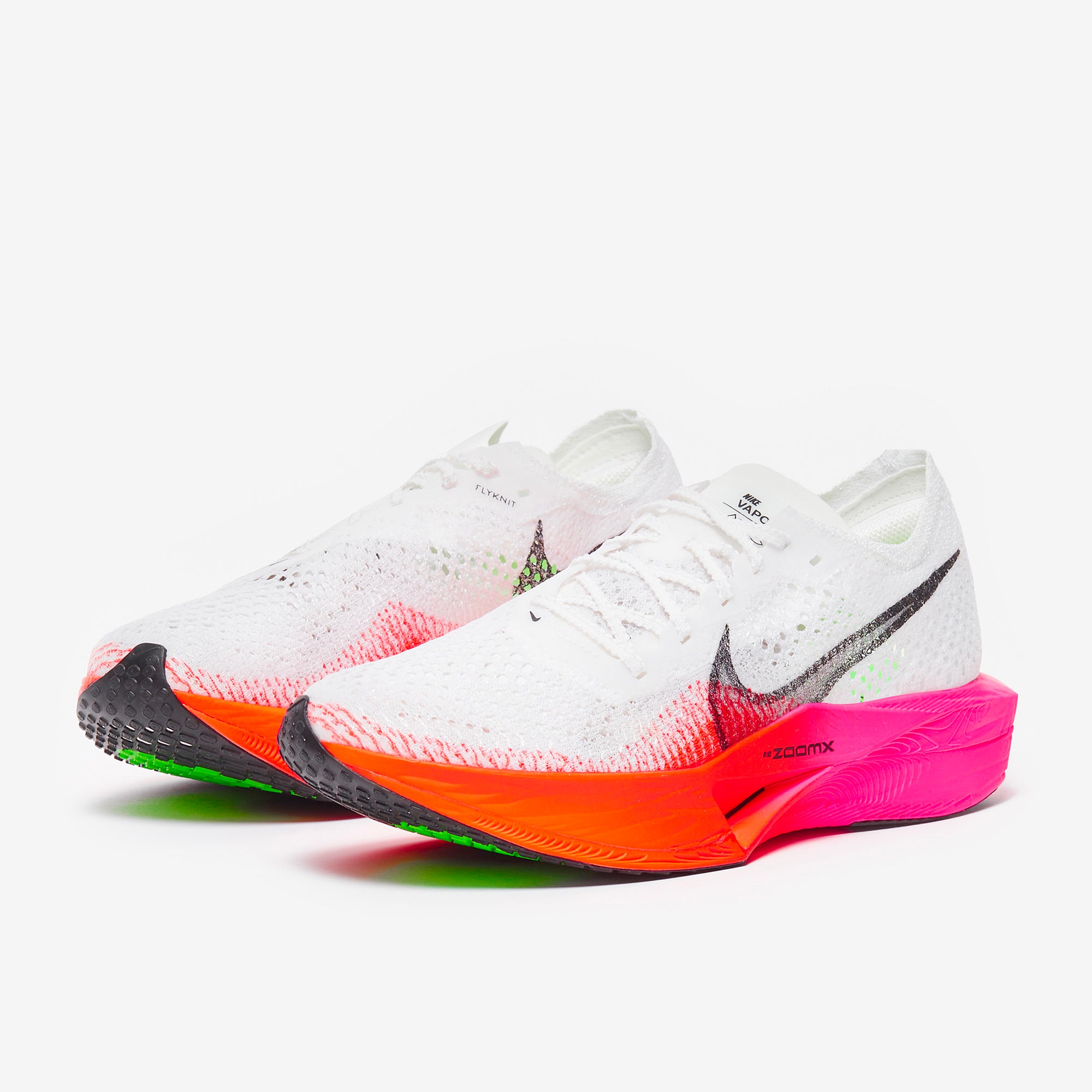 Nike Womens ZoomX Vaporfly Next Percent 3 - White/Black-Bright 