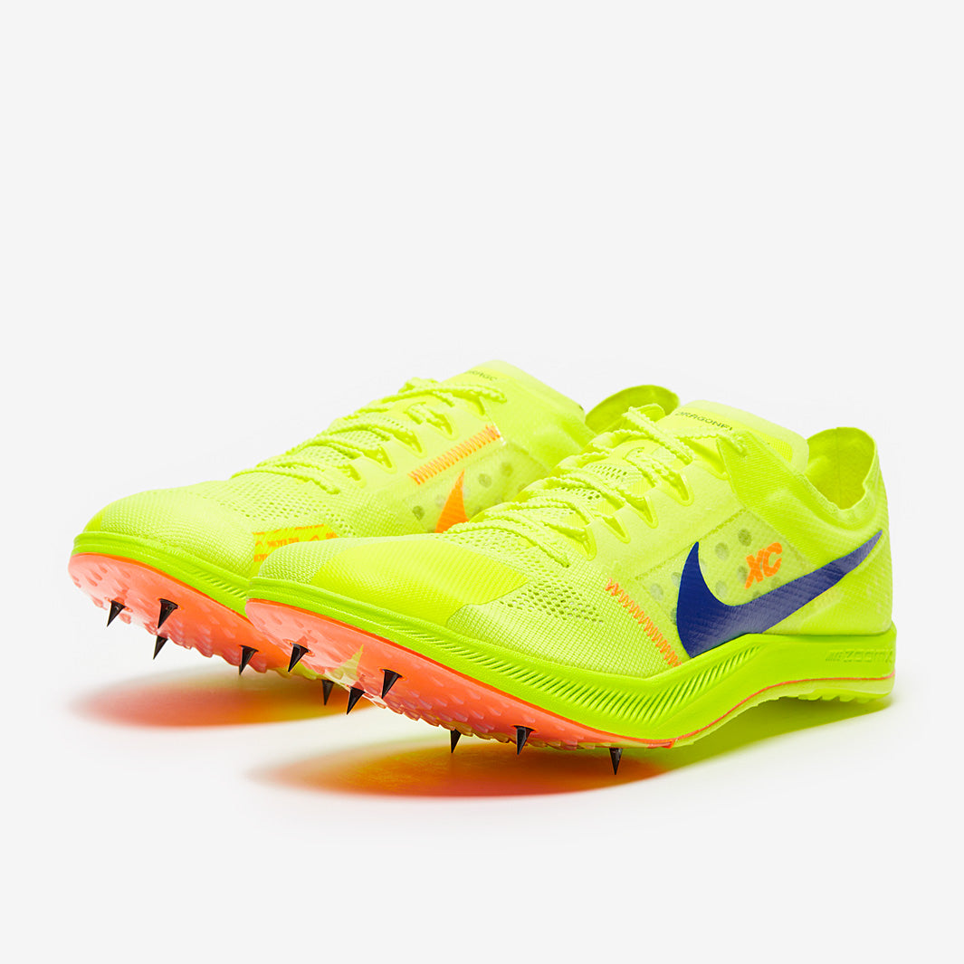 Nike Dragonfly XC - Volt/Concord-Total Orange - Mens Shoes