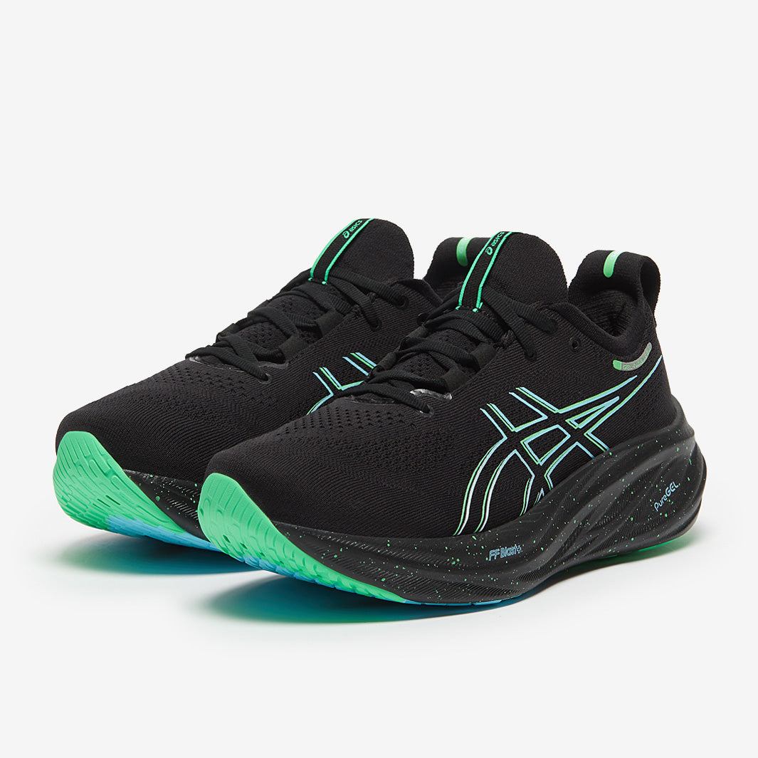 Asics Gel-Nimbus 26 - Black/Soothing Sea - Mens Shoes